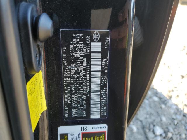 2011 TOYOTA CAMRY HYBR #3310320976