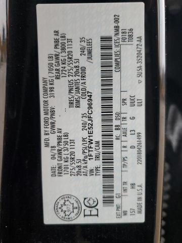 2018 FORD F150 SUPER #3293287420