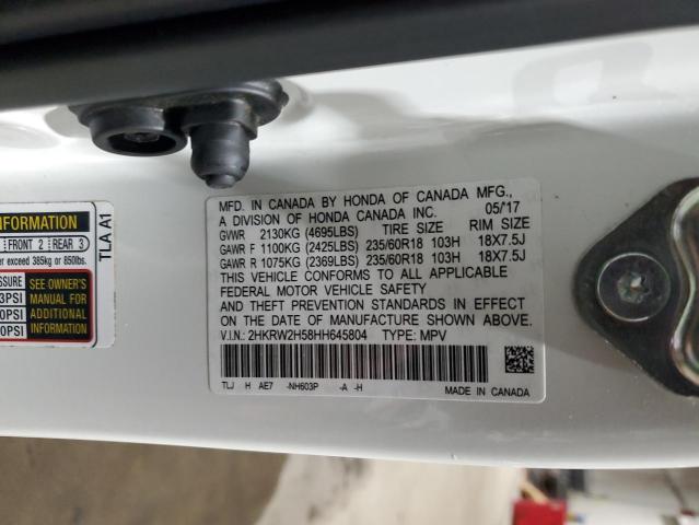 2017 HONDA CR-V EX #3297124537