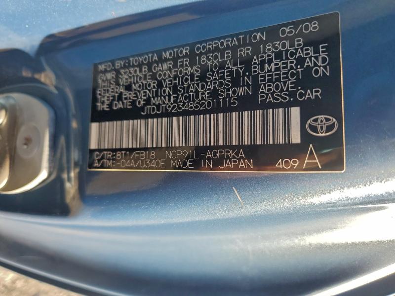 2008 TOYOTA YARIS #3298127171