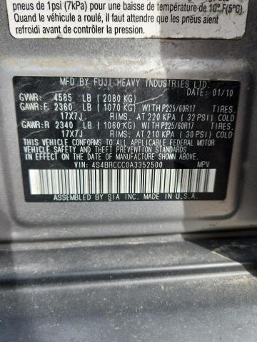 2010 SUBARU OUTBACK #3303767427