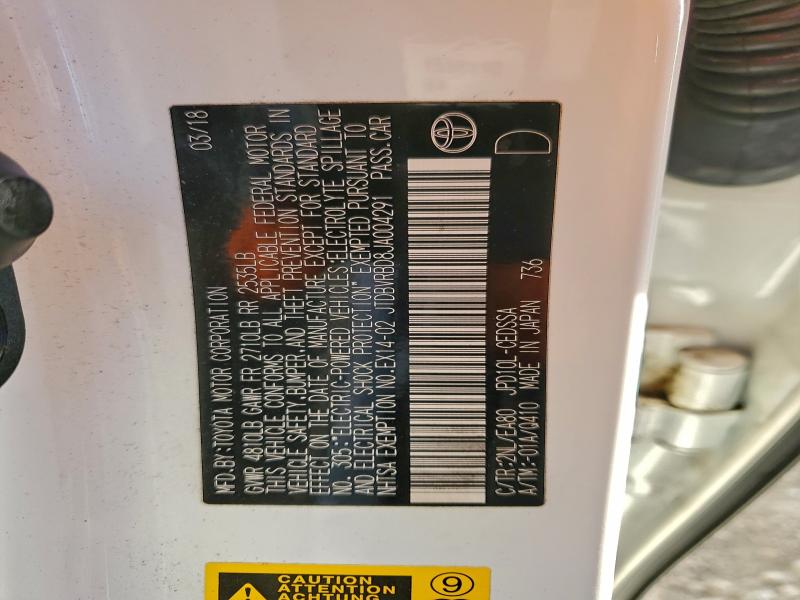 2018 TOYOTA MIRAI #3301771357