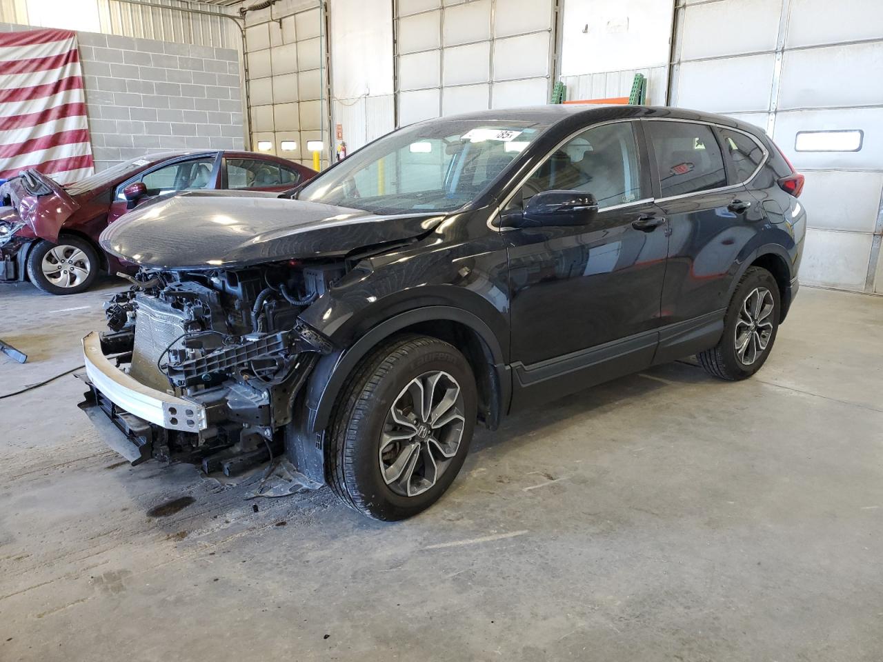 Lot #3291565949 2021 HONDA CR-V EX