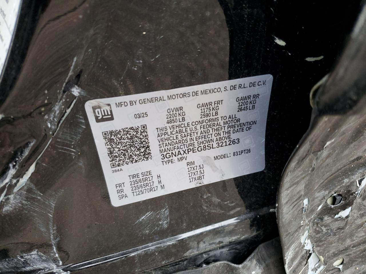 CHEVROLET EQUINOX LT