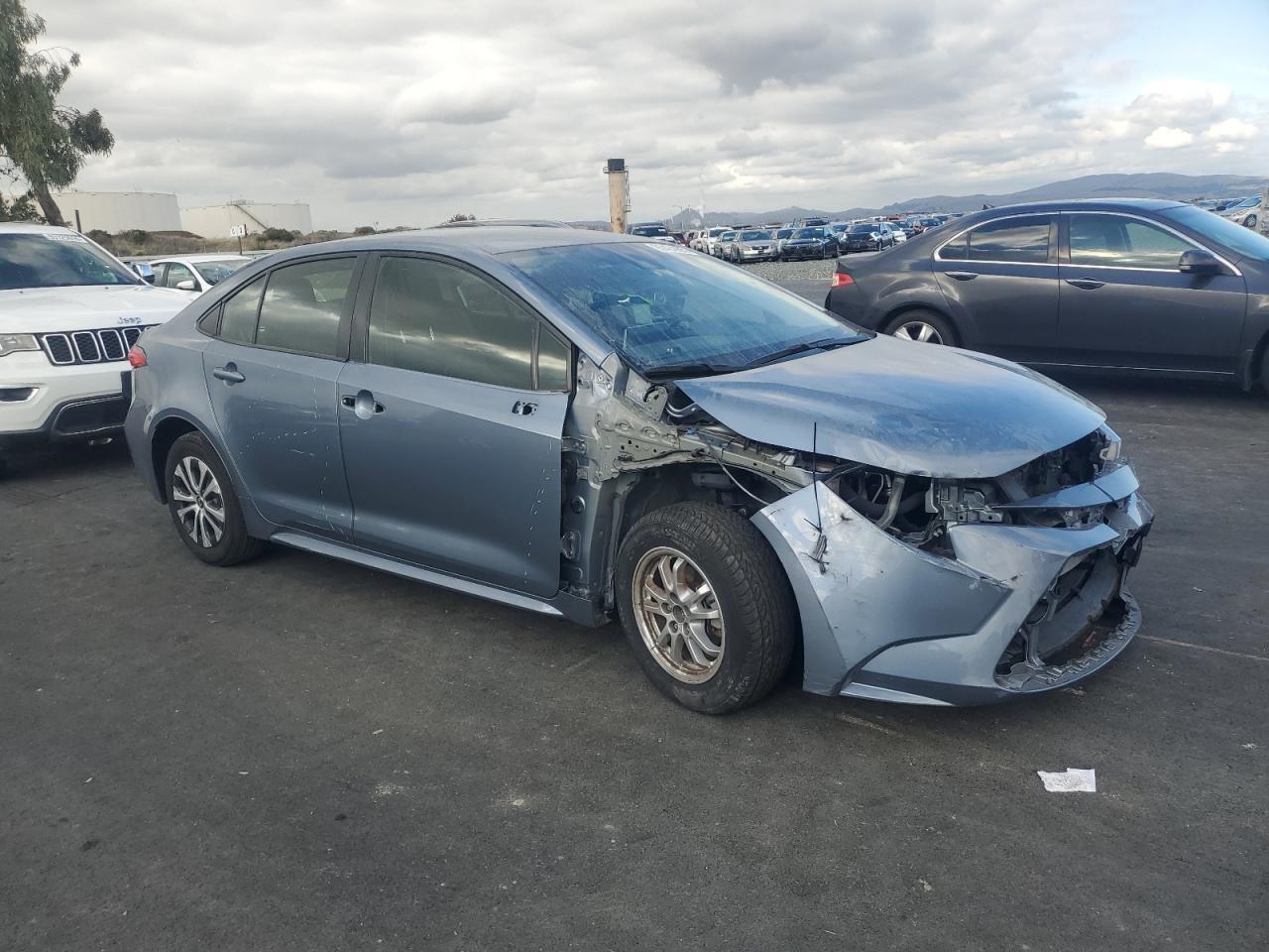 Lot #3316093226 2021 TOYOTA COROLLA LE