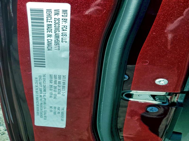 2021 DODGE CHARGER SC #3315592786