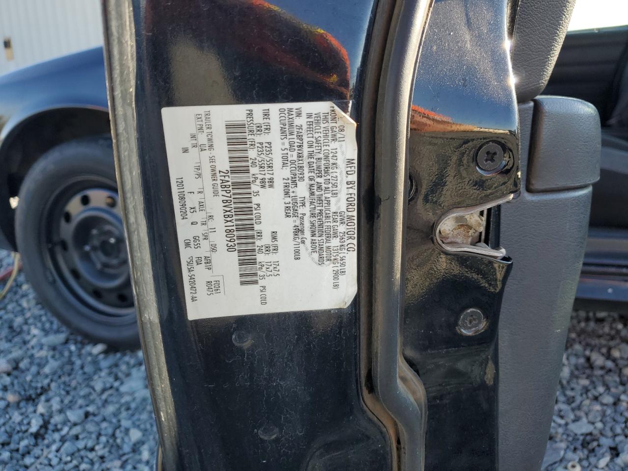 FORD CROWN VICTORIA POLICE INTERCEPTOR