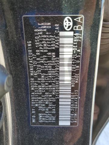 2018 TOYOTA COROLLA L #3302855933