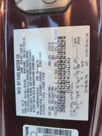 2018 FORD MUSTANG - 1FA6P8TH4J5185542