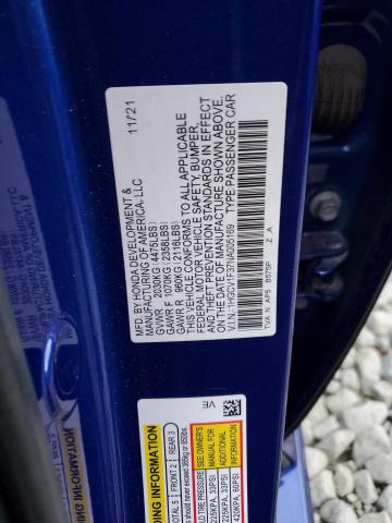2022 HONDA ACCORD SPO #3302868918