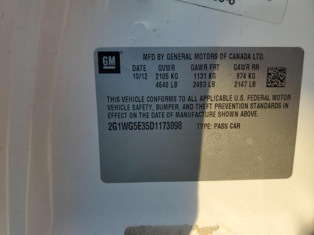 2013 CHEVROLET IMPALA LT #3282507897