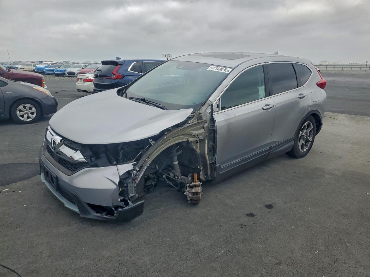 Lot #3315930085 2018 HONDA CR-V EXL