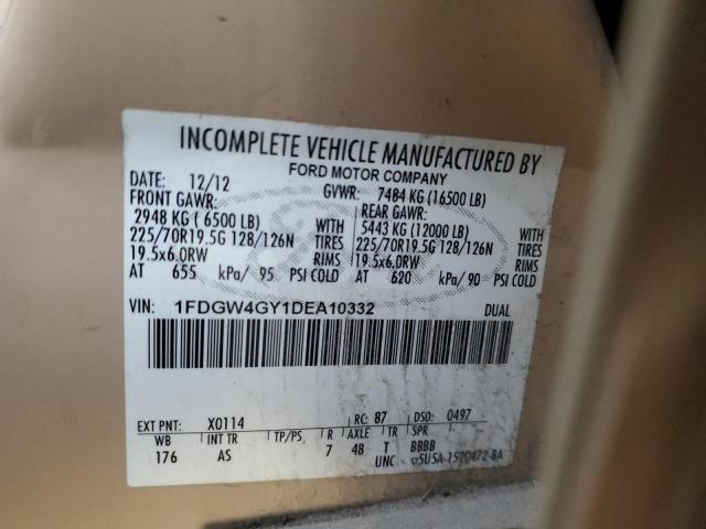 2013 FORD SUPER DUTY F-450 W/D #3291339151