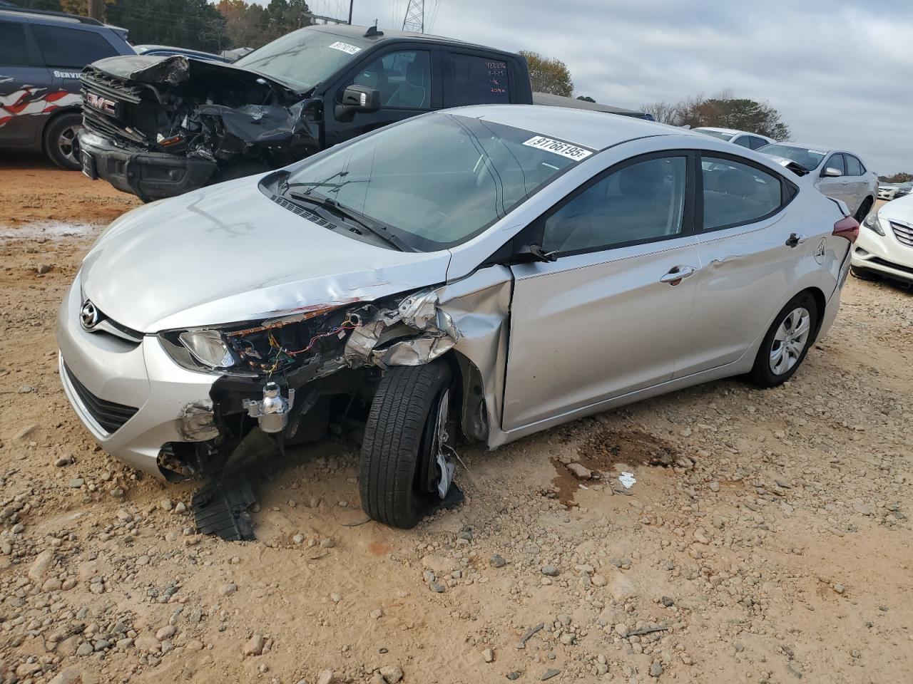 Lot #3296241408 2016 HYUNDAI ELANTRA SE