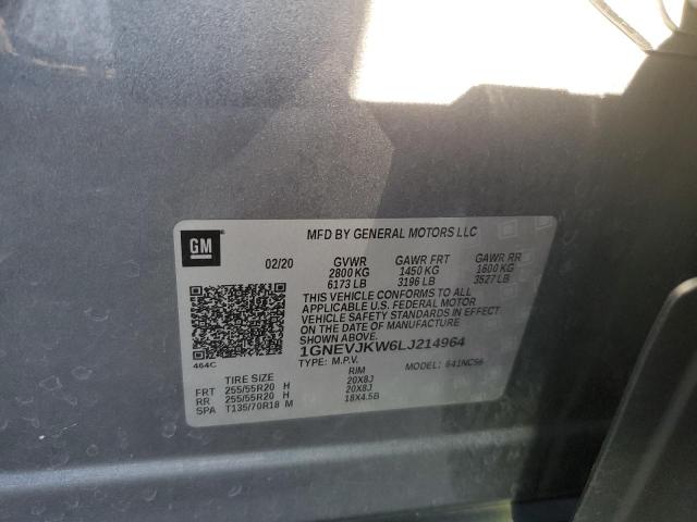 2020 CHEVROLET TRAVERSE R #3294587039