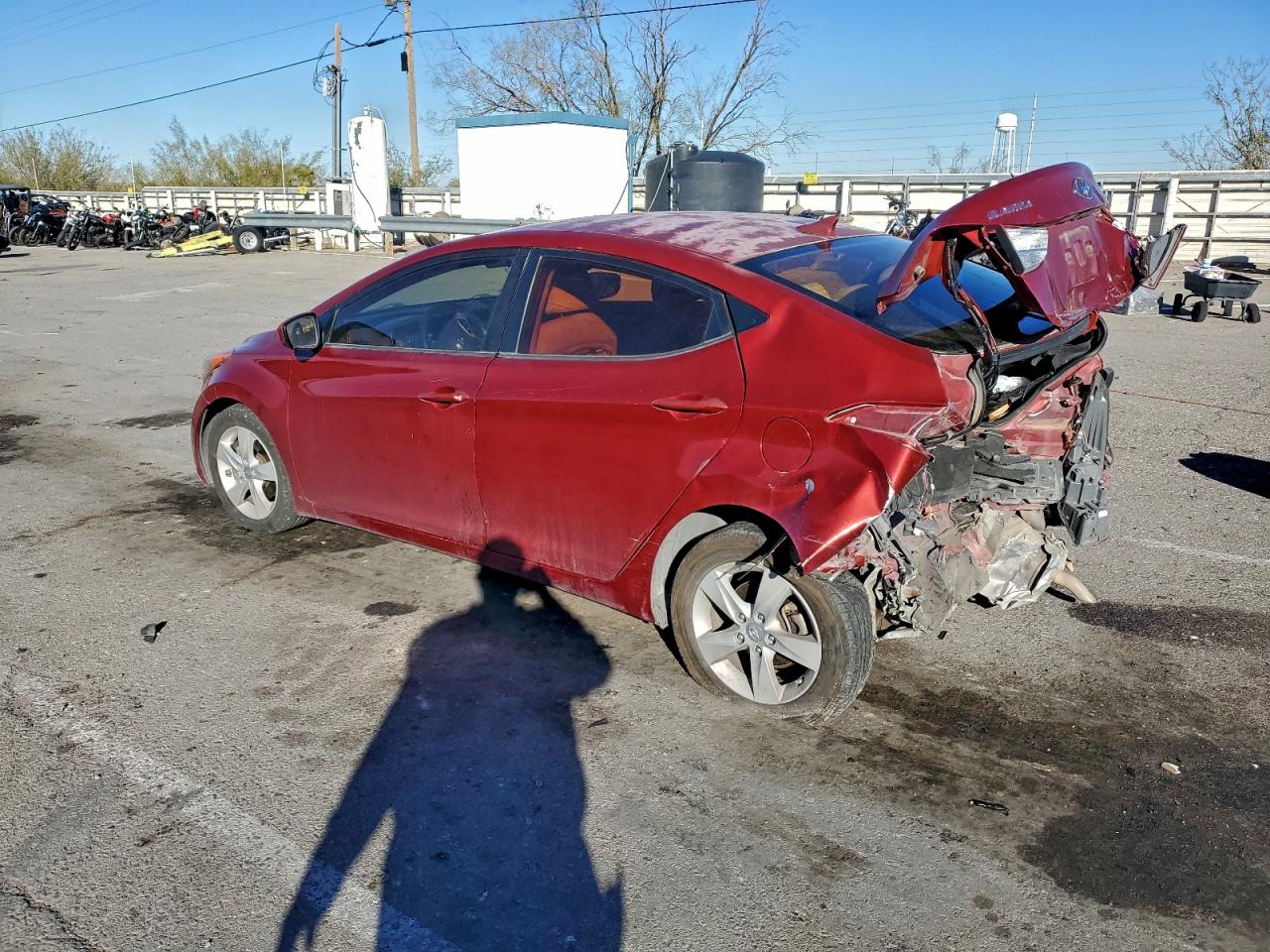 Lot #3305638729 2013 HYUNDAI ELANTRA