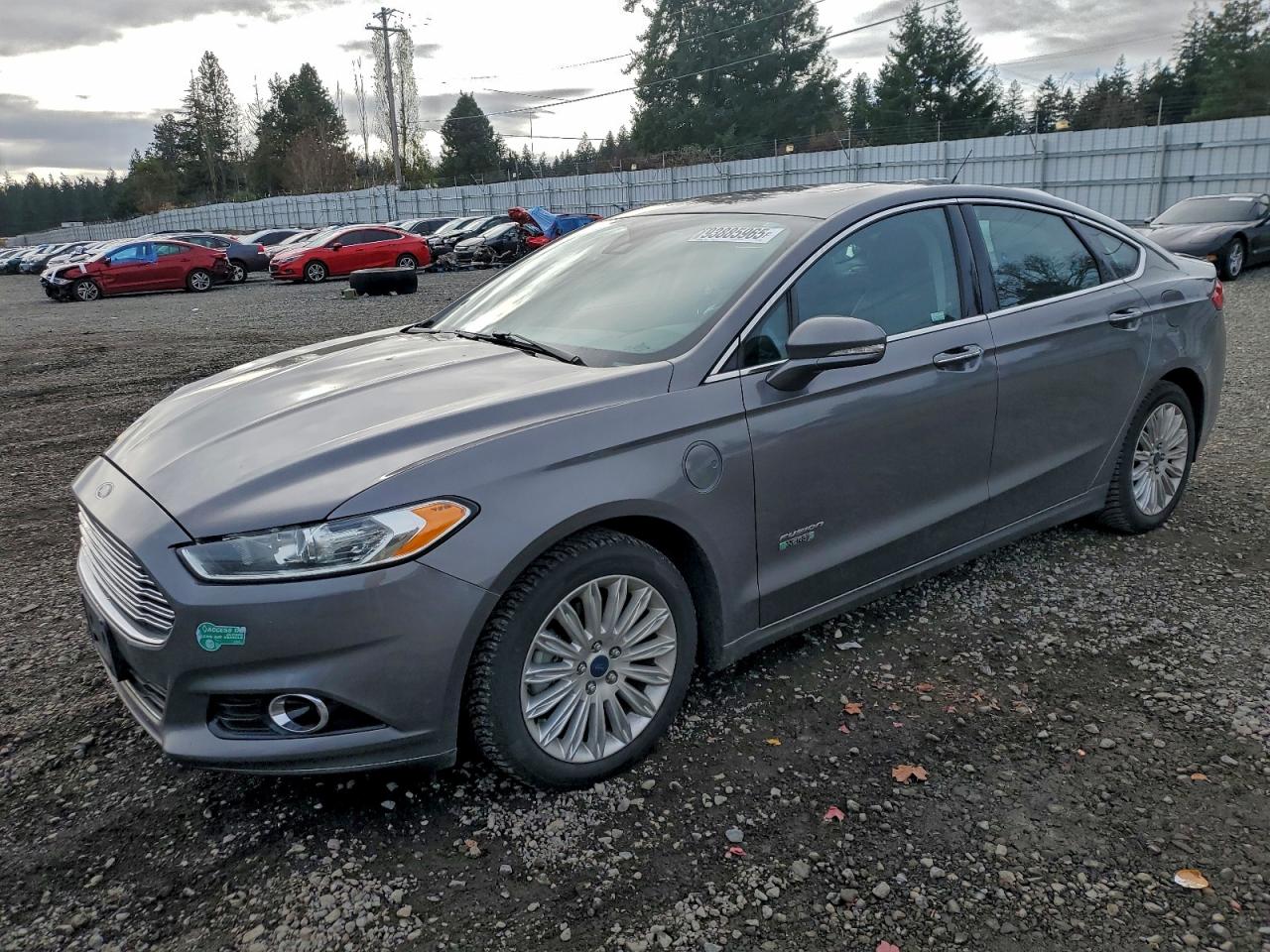 Lot #3305655753 2013 FORD FUSION TIT