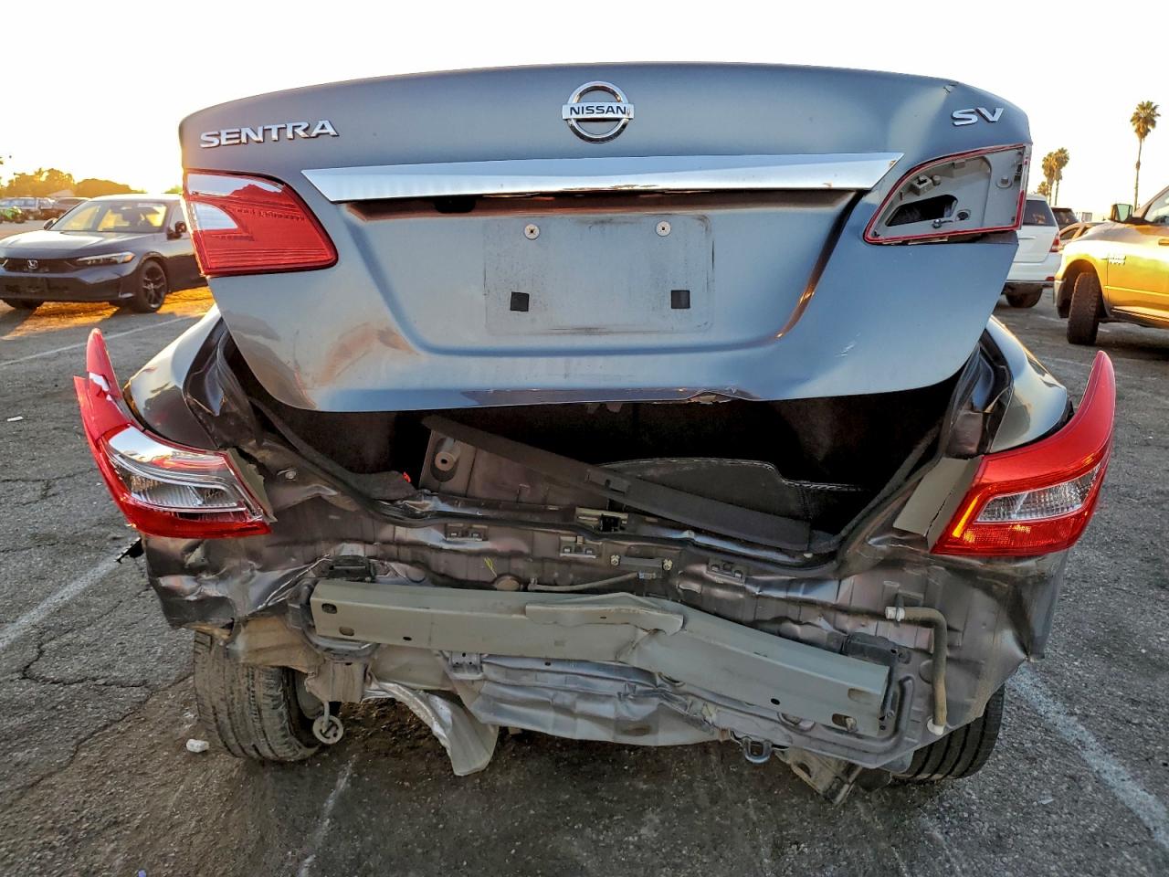 Lot #3316061260 2019 NISSAN SENTRA S