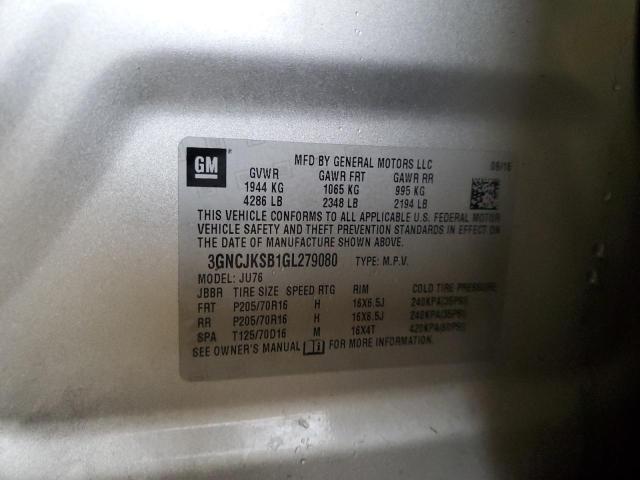 2016 CHEVROLET TRAX LS #3296989854