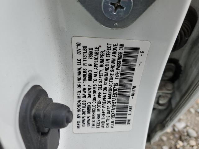 2010 HONDA CIVIC LX #3304021614