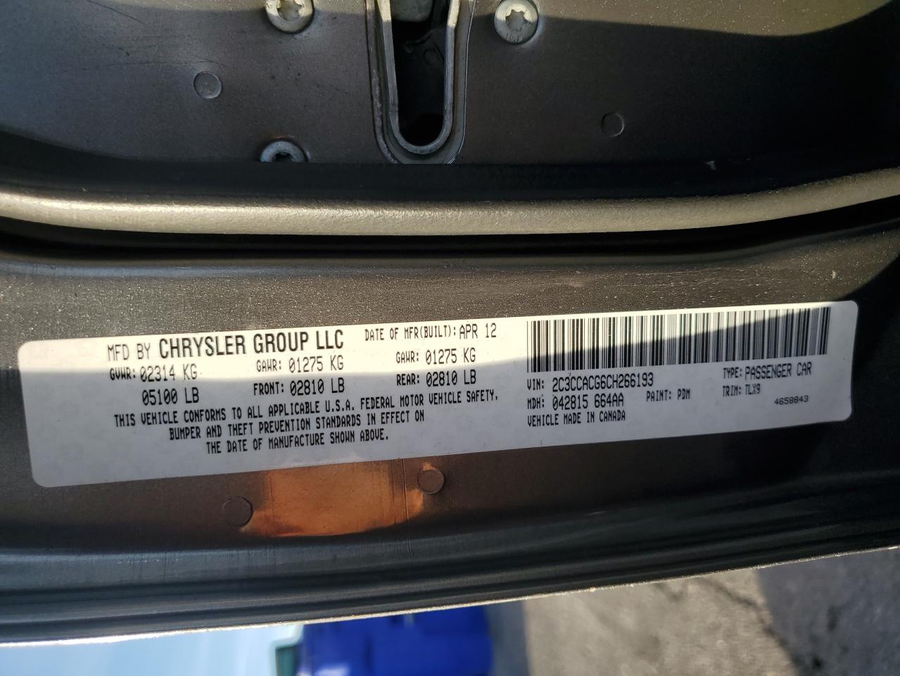 CHRYSLER 300 LIMITED