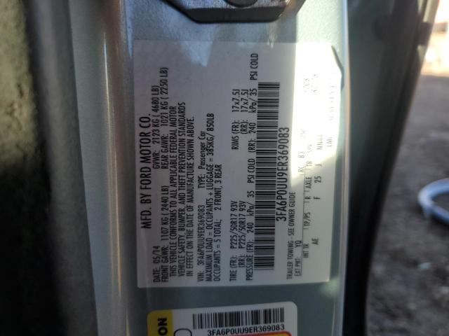 2014 FORD FUSION #3294588042