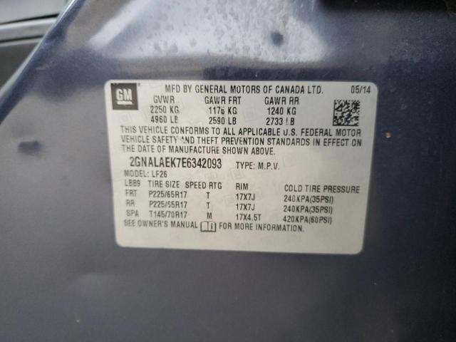 2014 CHEVROLET EQUINOX LS #3286499326