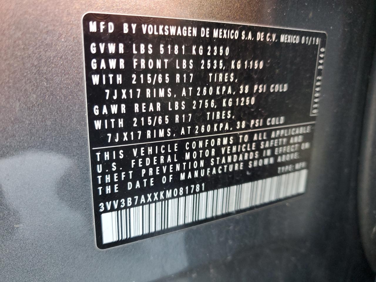 VOLKSWAGEN TIGUAN SE