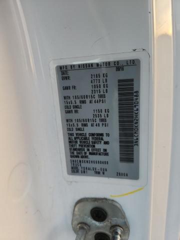 2017 NISSAN NV200 #3291448467