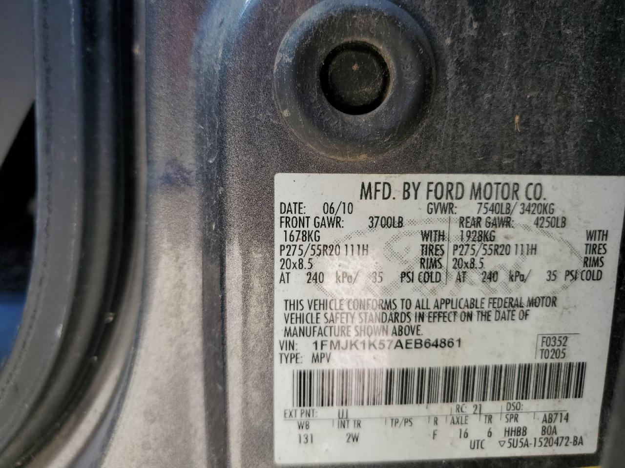 FORD EXPEDITION EL LIMITED