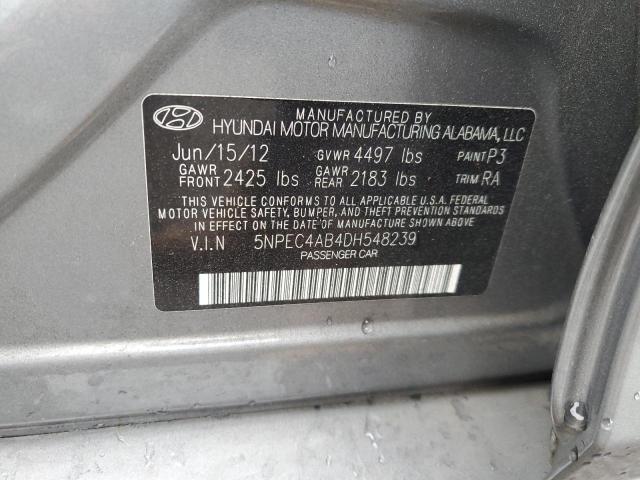 2013 HYUNDAI SONATA SE #3305300360