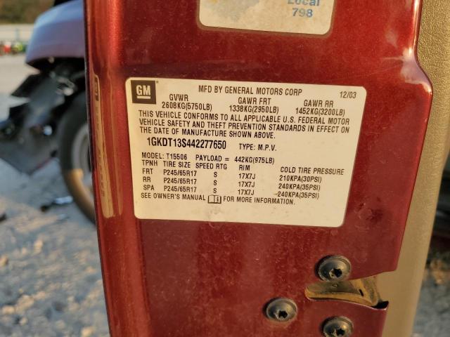 2004 GMC ENVOY #3310547057