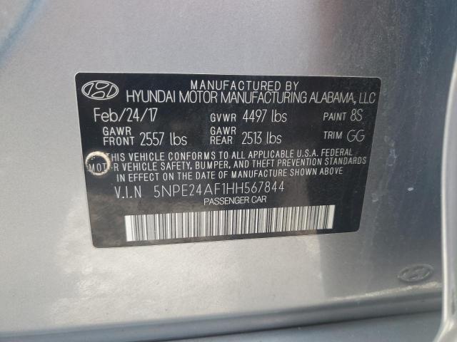 2017 HYUNDAI SONATA SE #3291219972