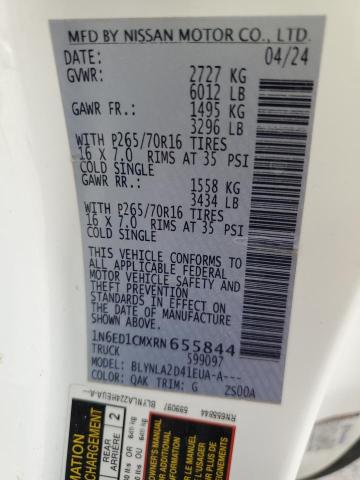 2024 NISSAN FRONTIER S #3304170449