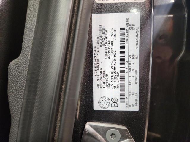 2019 FORD ESCAPE TIT - 1FMCU9J94KUB13699