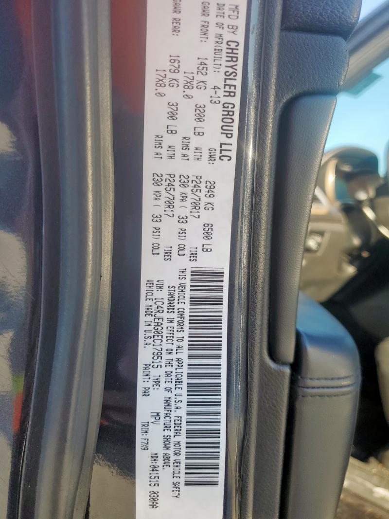 2014 JEEP GRAND CHER #3286715333