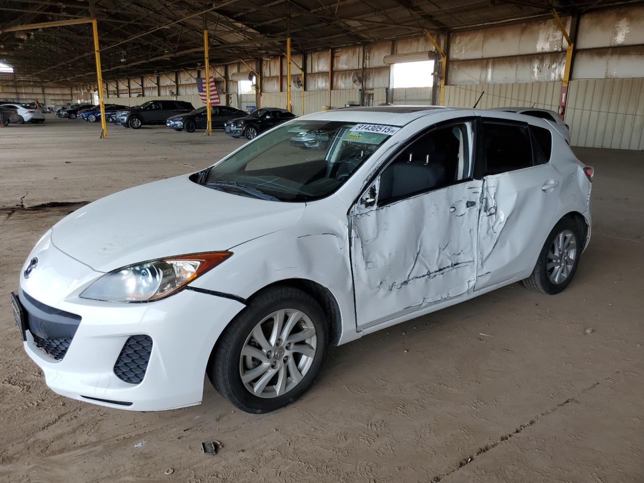 Lot #3298202024 2012 MAZDA 3 I