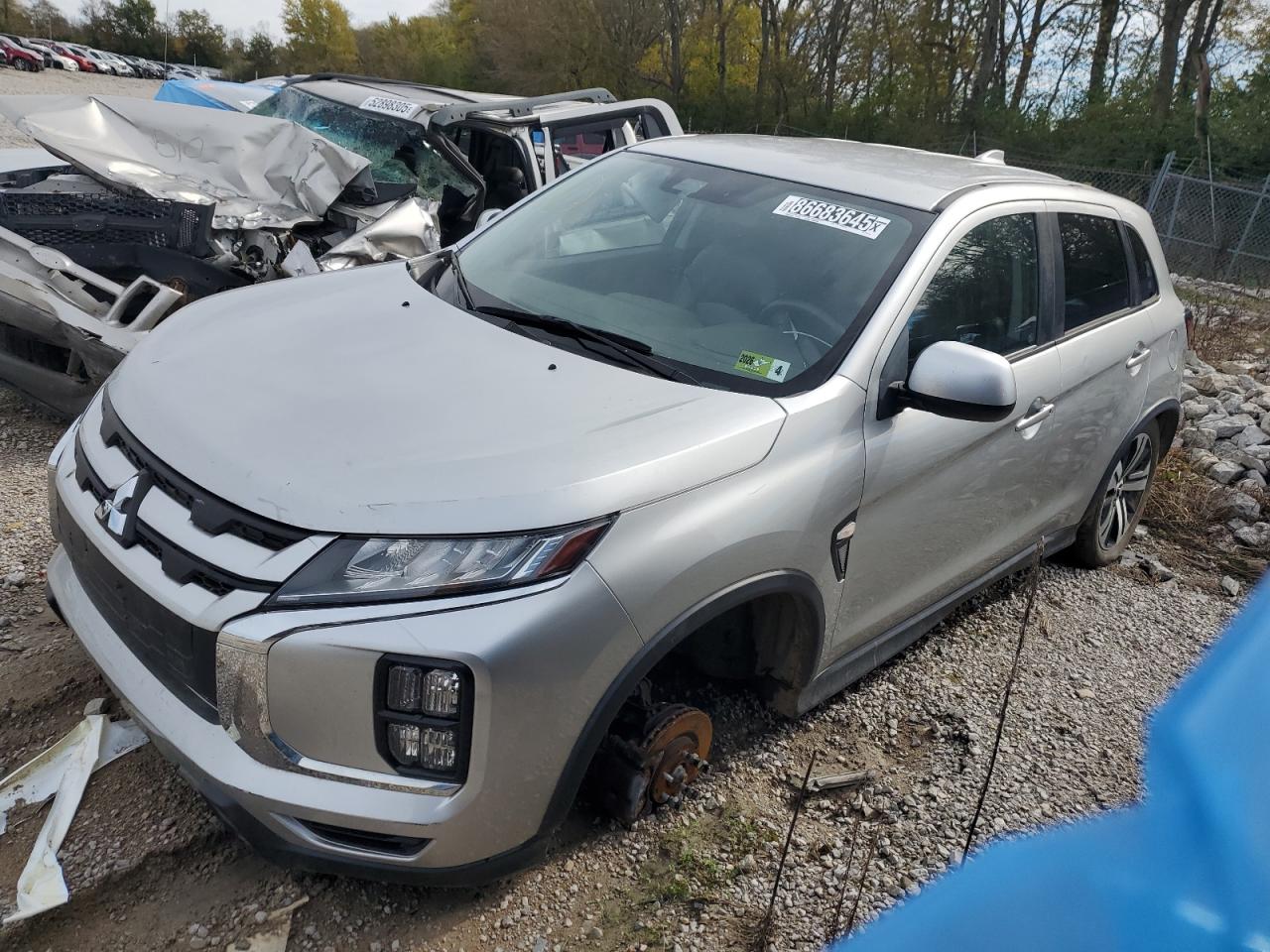 Lot #3316782419 2022 MITSUBISHI OUTLANDER