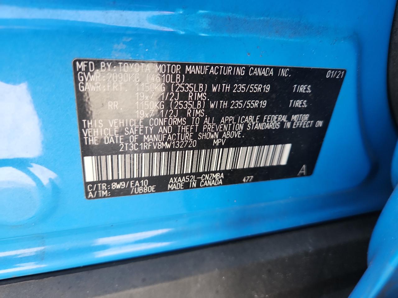 TOYOTA RAV4 XLE PREMIUM