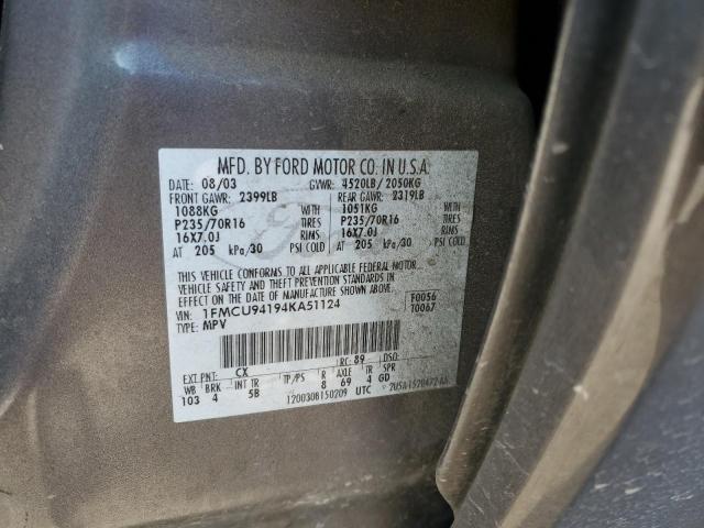 2004 FORD ESCAPE LIM #3285011936