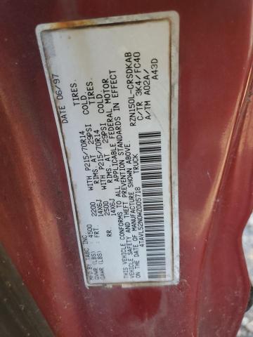 1998 TOYOTA TACOMA XTR #3293411063