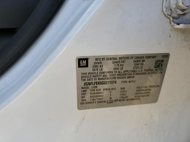 2016 CHEVROLET EQUINOX LT #3285711712