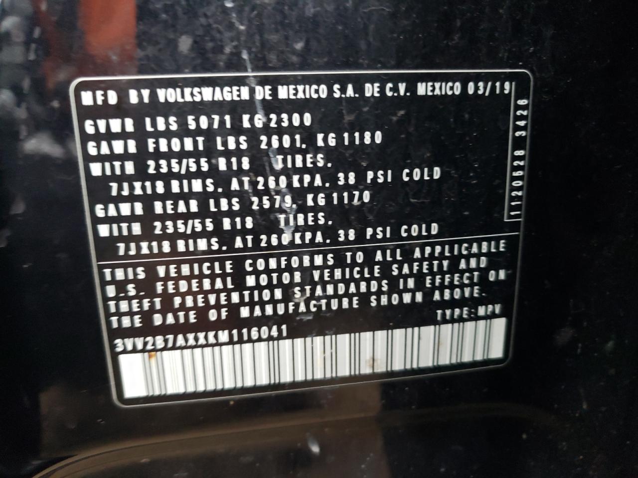 VOLKSWAGEN TIGUAN SE