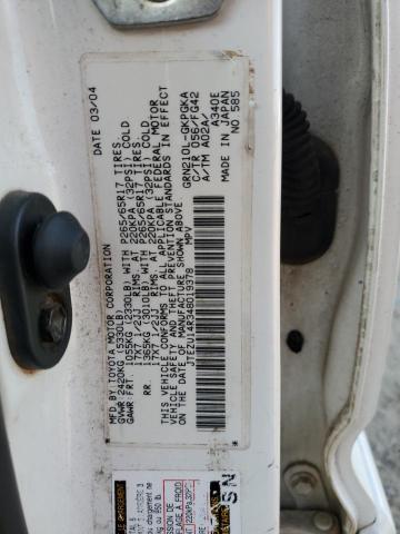 2004 TOYOTA 4RUNNER SR #3304665909