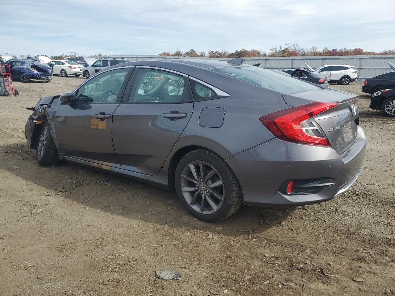 Lot #3301847341 2020 HONDA CIVIC EX