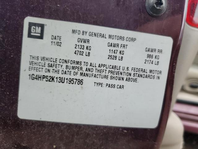 2003 BUICK LESABRE #3294102941