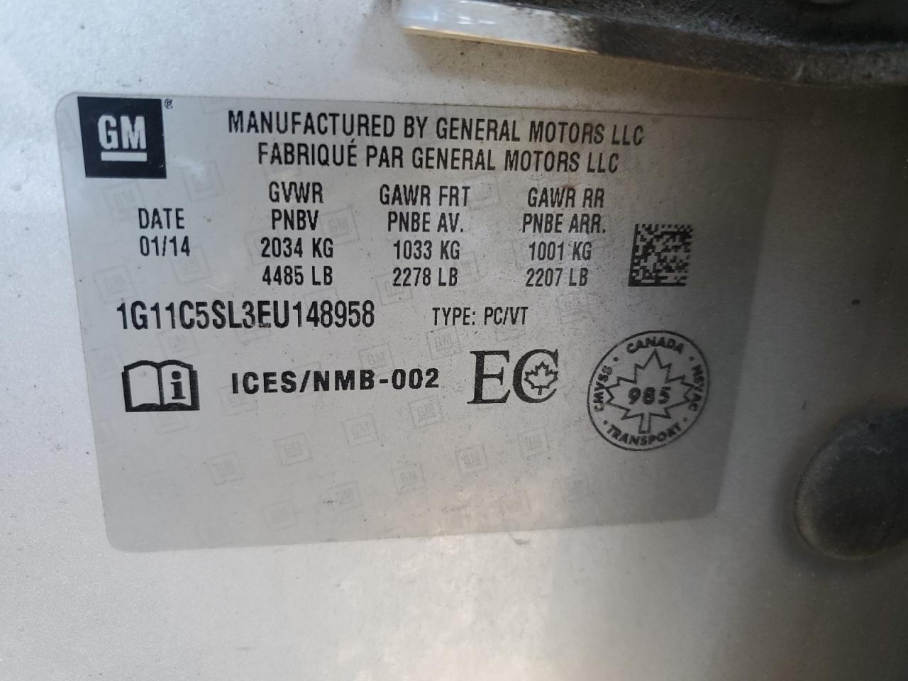 CHEVROLET MALIBU 1LT