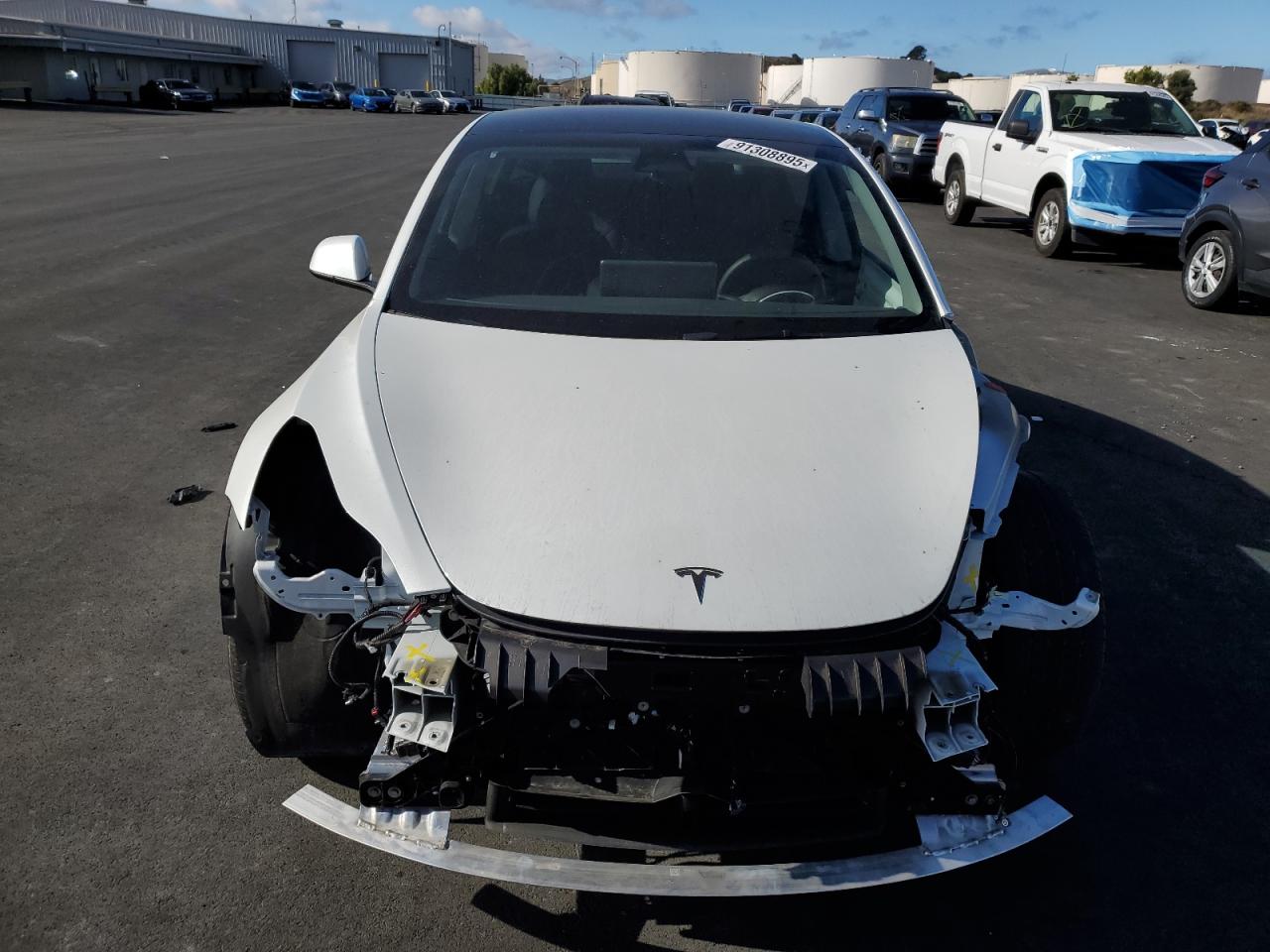 Lot #3302835918 2022 TESLA MODEL 3