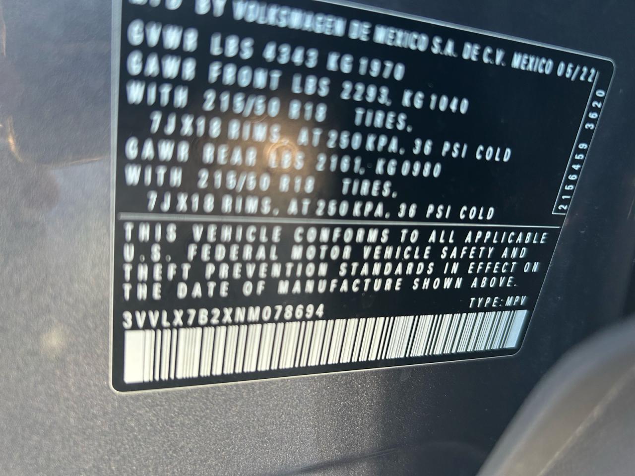 VOLKSWAGEN TAOS SE IQ DRIVE