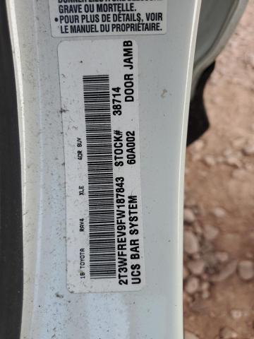 2015 TOYOTA RAV4 XLE - 2T3WFREV9FW187843